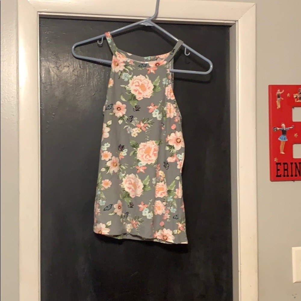 Flower tank top